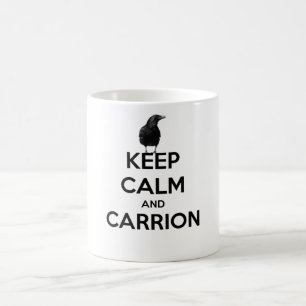 mug with poe raven