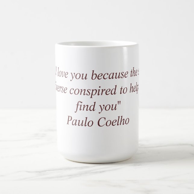Mug with Quote (Center)