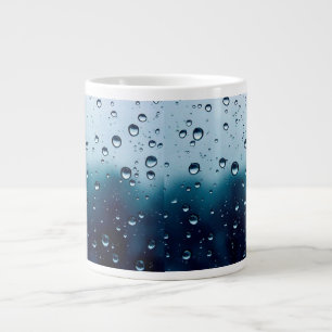 Mug with rain drops