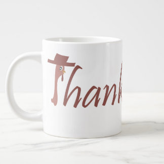 Mug with Thanksgiving turkey