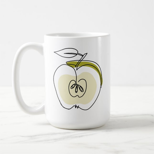 Mug with with a cute design. (Left)