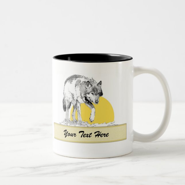 Mug - Wolf (Right)