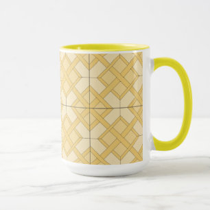 Mug - Woven Lattice in Three Shades