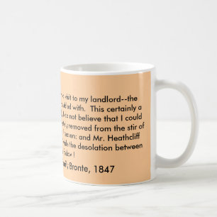Mug, Wuthering Heights by Emily Bronte, 1847 Coffee Mug