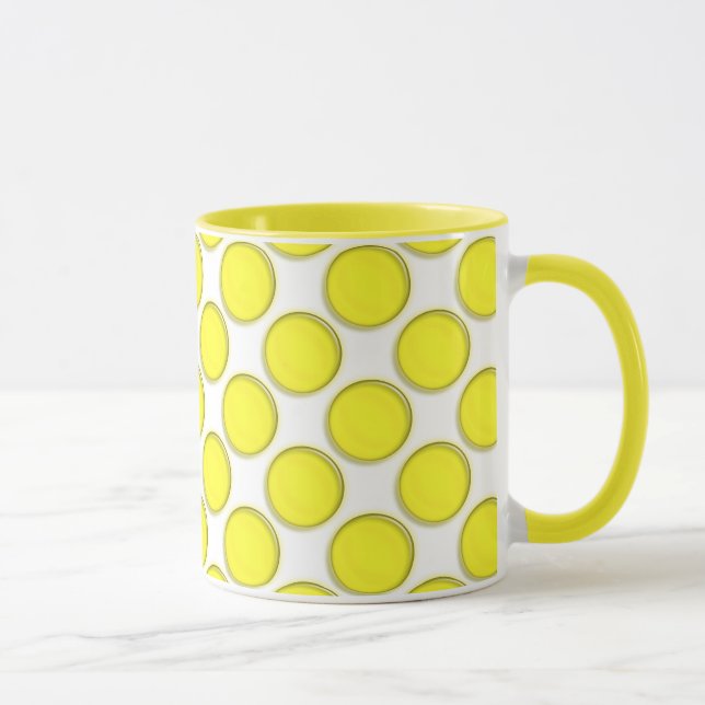 Mug - Yellow dots (Right)