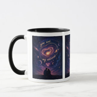 Mug You Are My Universe Universe Ilustration