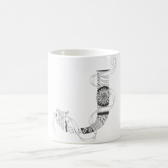 Mug - Zenletter "J" (Center)