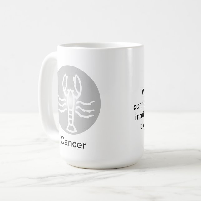 Mug - Zodiac Colour for Cancer (Front Left)