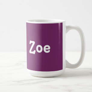 Mug Zoe