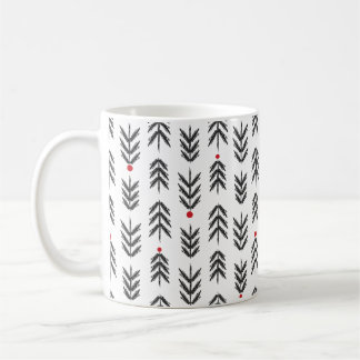 Mugg Gran red-white Coffee Mug