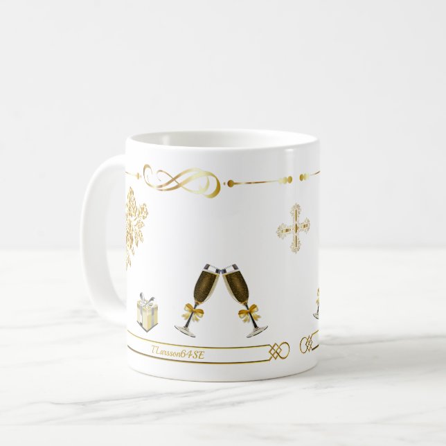 Mugg — Party Coffee Mug (Front Left)