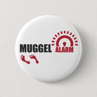 Muggelalarm 6 Cm Round Badge