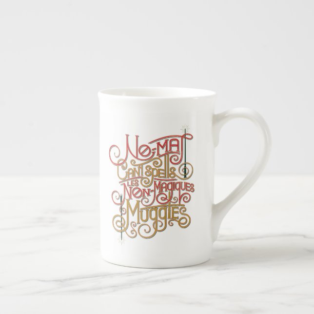 MUGGLE™ Localised Translations Graphic Bone China Mug (Right)