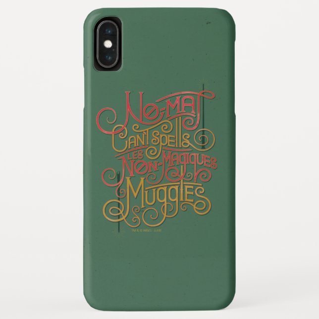 MUGGLE™ Localised Translations Graphic Case-Mate iPhone Case (Back)