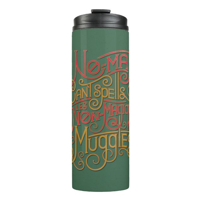 MUGGLE™ Localised Translations Graphic Thermal Tumbler (Front)