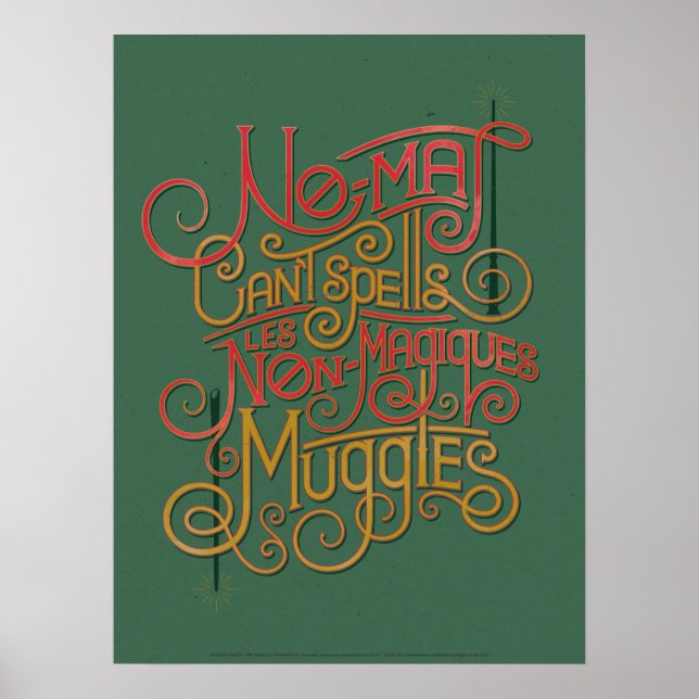 MUGGLE™ Localized Translations Graphic Poster (Front)