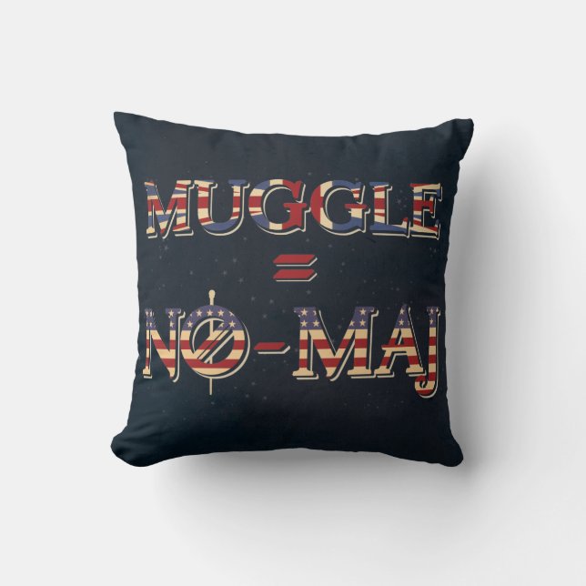 MUGGLE™ = NO-MAJ™ CUSHION (Front)
