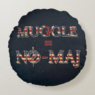 MUGGLE™ = NO-MAJ™ ROUND CUSHION