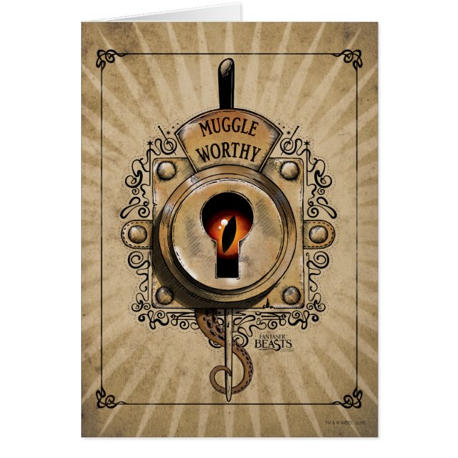 MUGGLE WORTHY™ Lock (Front)