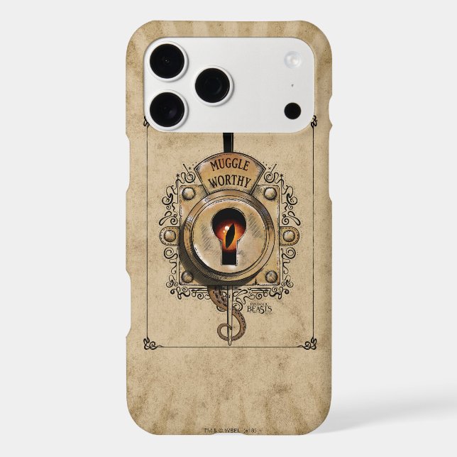 MUGGLE WORTHY™ Lock (Back)
