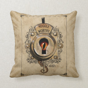 MUGGLE WORTHY™ Lock Cushion