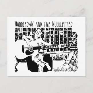 Mugglesam and the Mugglettes Postcard