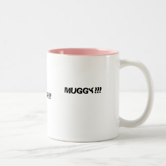 MUGGY!!!, MUGGY!!!, MUGGY!!! Two-Tone COFFEE MUG