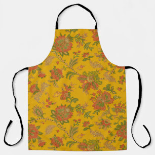 mughal art motifs and borders textile digital ethn apron