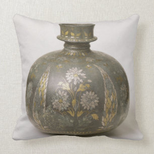 Mughal Flask (metalwork) Cushion