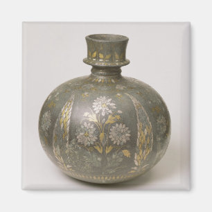 Mughal Flask (metalwork) Magnet