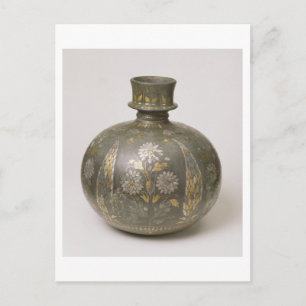 Mughal Flask (metalwork) Postcard