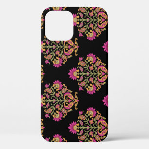 Mughal floral paisley, seamless design. iPhone 12 case