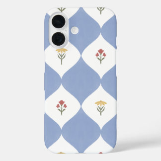 Mughal-Inspired Floral Lattice iPhone 16 Case