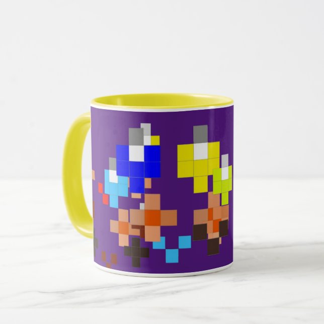 Mugs abstract 1 (Front Left)