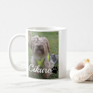 mugs add name photo pet - personalised