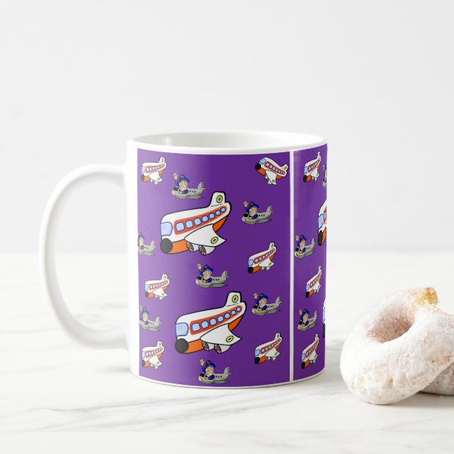 mugs aeroplanes (With Donut)