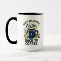 Mugs Back to School Coffee Teacher Funny Gift