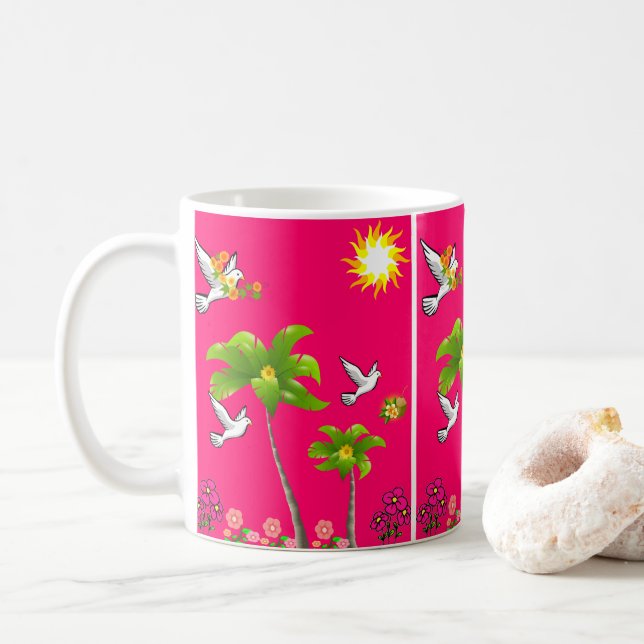 mugs birds (With Donut)