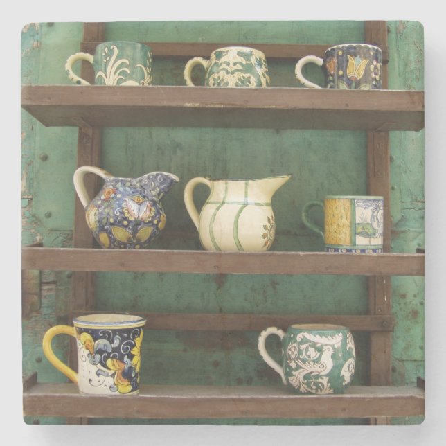 Mugs, Cortona Stone Coaster (Front)