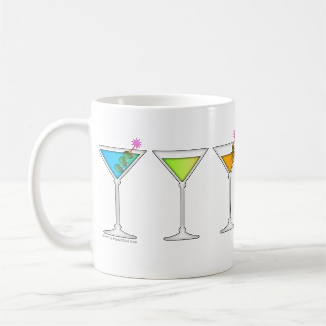 Mugs, Cups - Martinis Going, Going, GONE (Left)