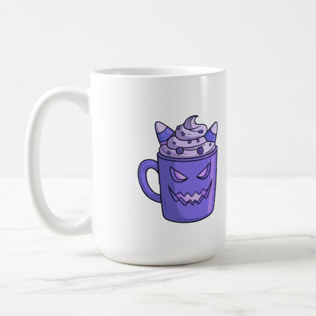 Mugs & Cups with Spooky Drink Graphic (Left)