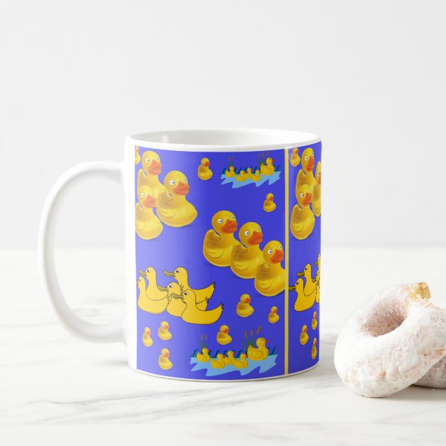 Mugs Ducks (With Donut)