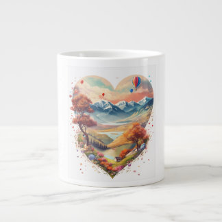 Mugs: Heart of the Highlands Large Coffee Mug