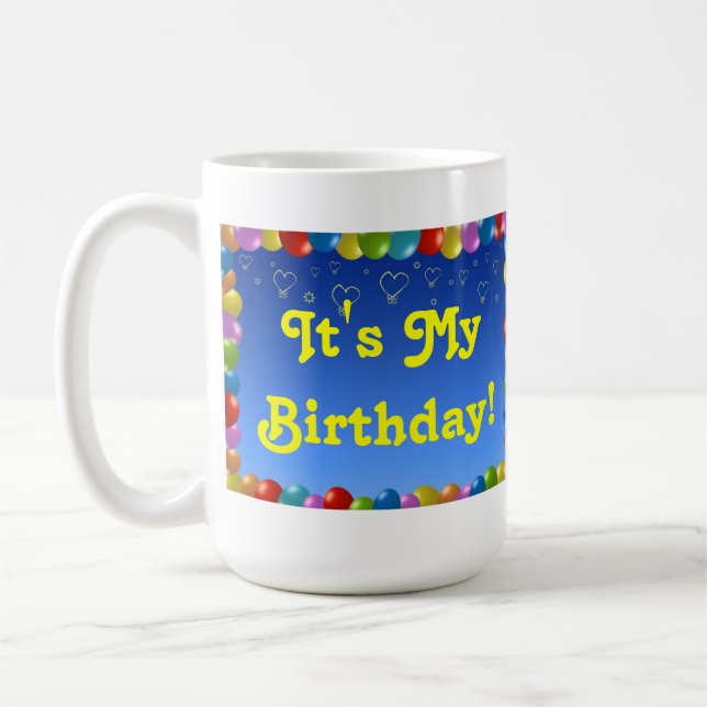 Mugs It's My Birthday (Left)