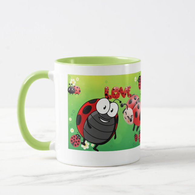 mugs ladybug (Left)