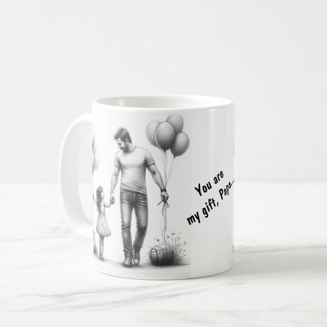 Mugs Made for the Best Dad Ever (Front Left)