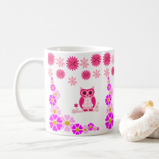 mugs owls (With Donut)