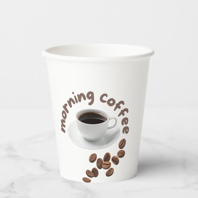 Mugs  paper cups (Front)