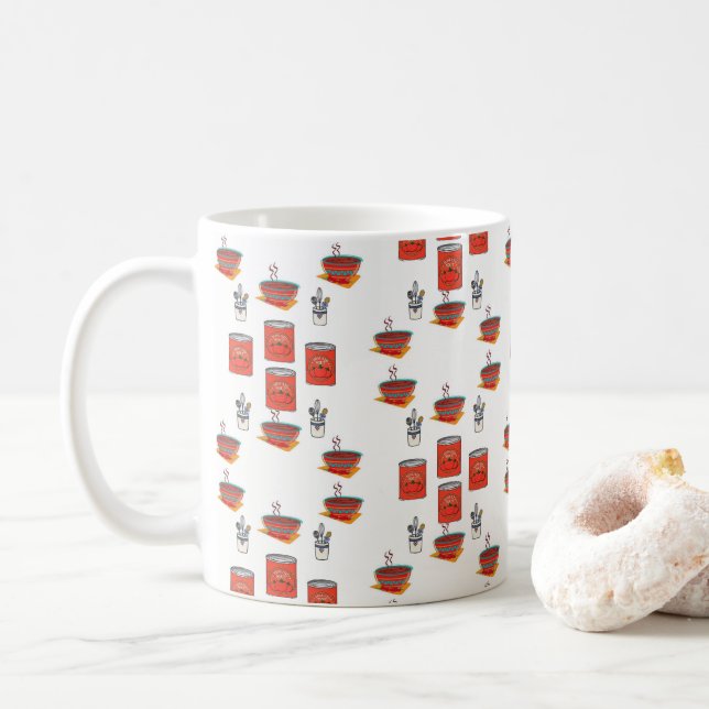mugs soup (With Donut)