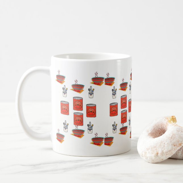 mugs soup (With Donut)